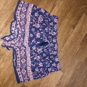Forever 21 flowery shorts